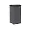 Suncast Suncast Trash Hideaway 39 gal Peppercorn Resin Trash Can Lid Included GH3900 - alternate 1